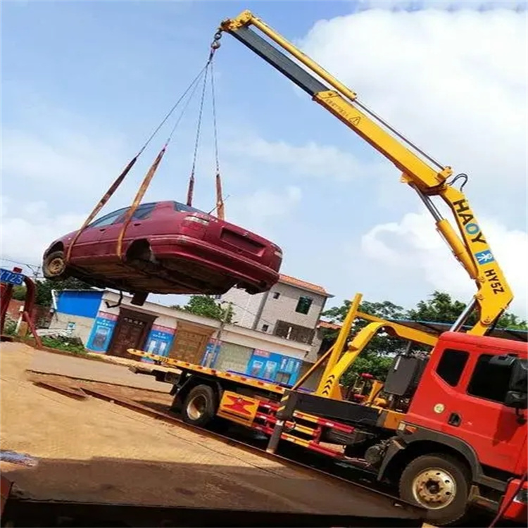 宜昌吊车救援小汽车怎么吊